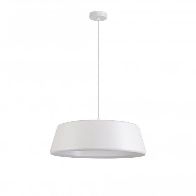 CLAXON Adjustable Ceiling Pendant Light Gloss White/Gloss White