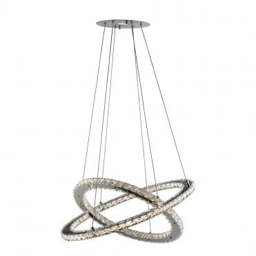 LED 2 RING CEILING PENDANT