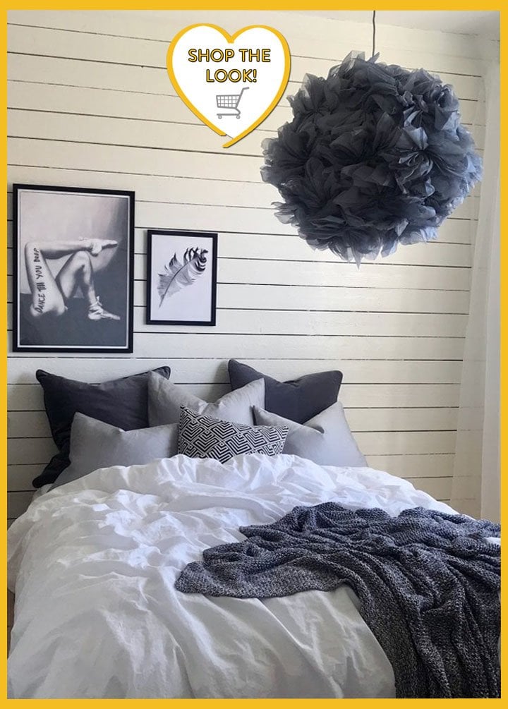 bedroom with light