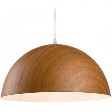 COAST - Brown Wood Ceiling Pendant in Brown Wood