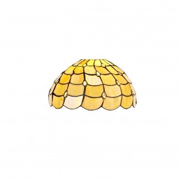 Tiffany Glass Easy Fit Ceiling Shade in Beige