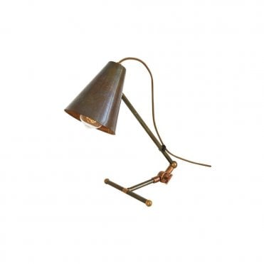 COMORO - Table Lamp In Antique Brass