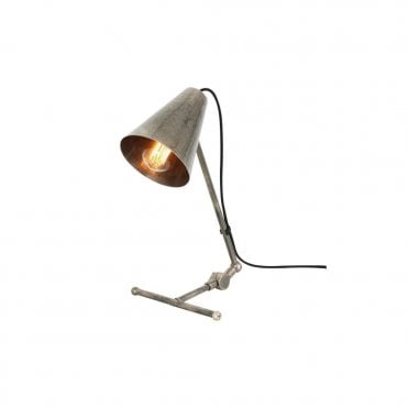 COMORO - Table Lamp In Antique Silver