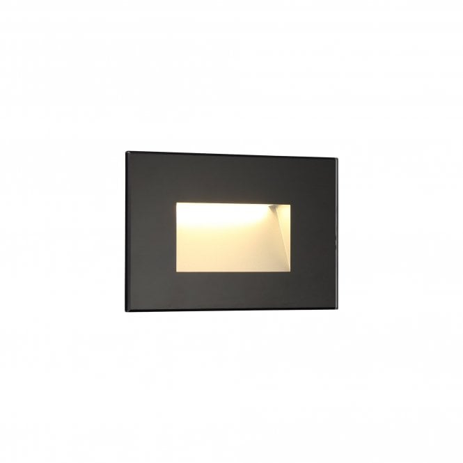 CONCAVE IP65 LED Wall Light 3000K 145lm Black