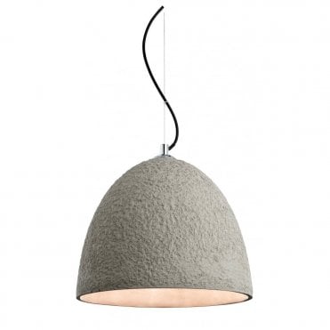 CONCRETE Pendant, Natural Textured Concrete