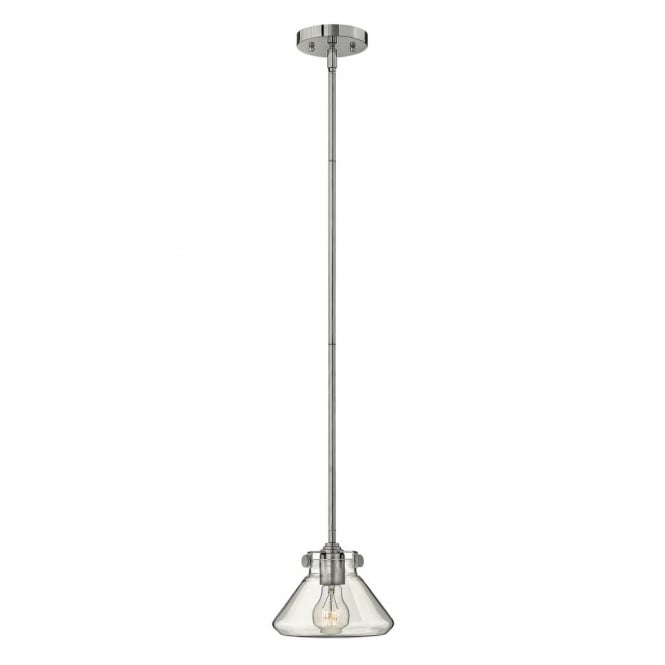 CONGRESS - Clear Glass Ceiling Pendant in Chrome