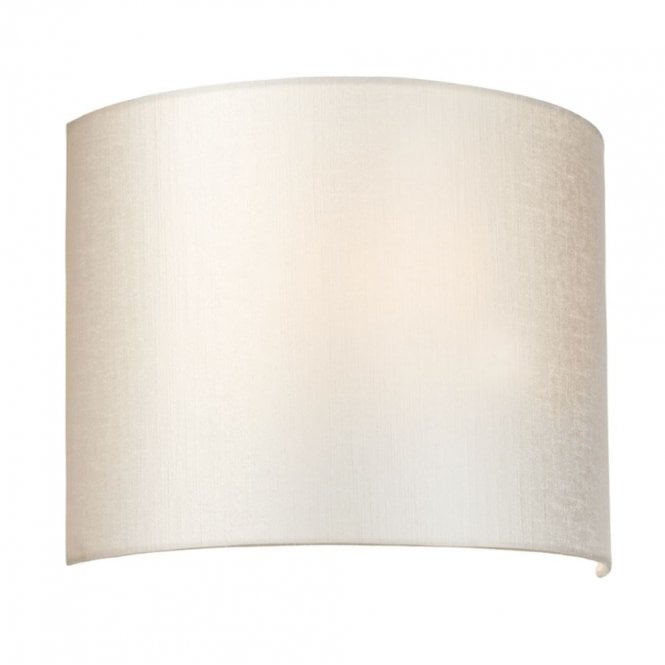 COOPER Medium Curved Wall Light with Aged Brass Back Plate