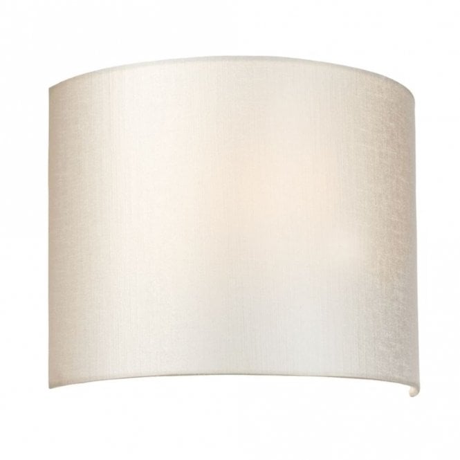 COOPER Medium Curved Wall Light with Aged Brass Back Plate