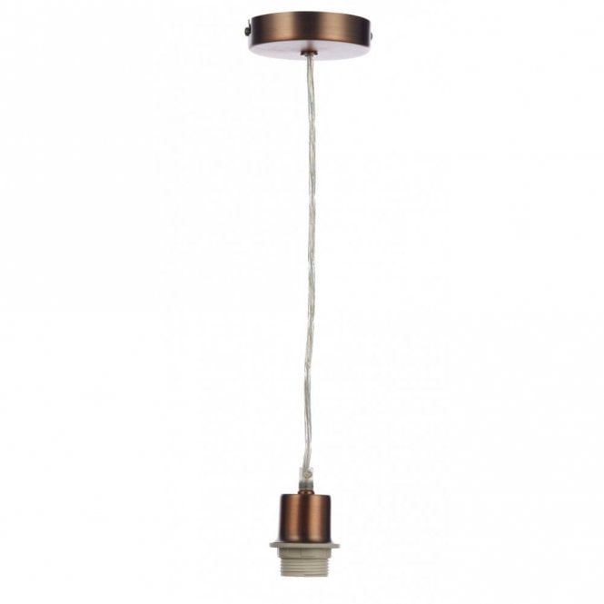 COPPER - Pendant Suspension With Clear Flex