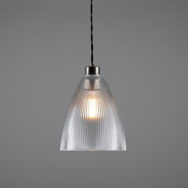 Pendant Light In Antique Silver