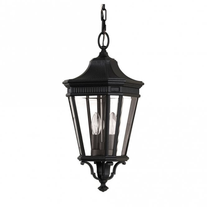 COTSWOLD LANE - Exterior Medium Chain Lantern in Black