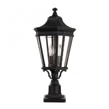 Exterior Medium Pedestal In Black