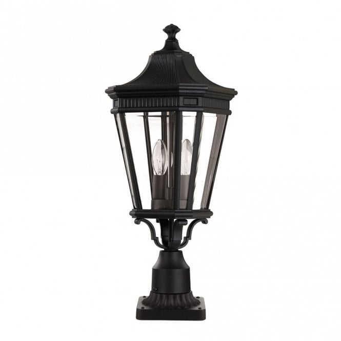 COTSWOLD LANE - Exterior Medium Pedestal in Black