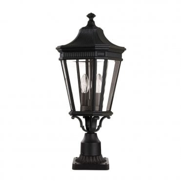 COTSWOLD LANE - Exterior Medium Pedestal in Black