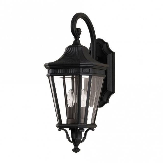 COTSWOLD LANE - Exterior Medium Wall Lantern in Black