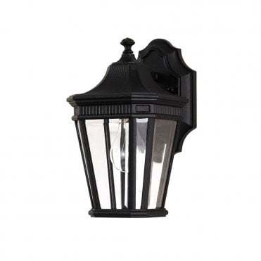 COTSWOLD LANE - Exterior Small Wall Lantern in Black