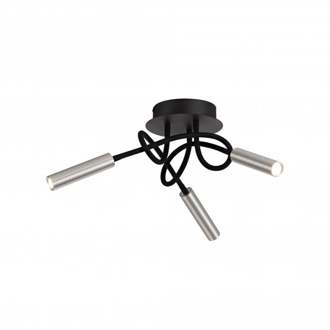 CUSTOM Adjustable Arms Dimmable Ceiling Light Black/Aluminium