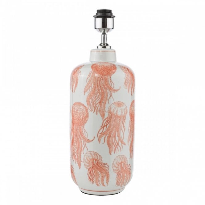 Cyanea Ceramic Table Lamp - Pink Jellyfish (Base Only)