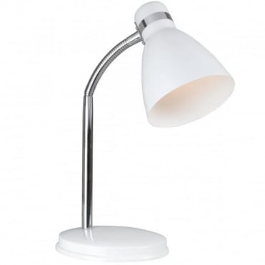 Adjustable Table Lamp White