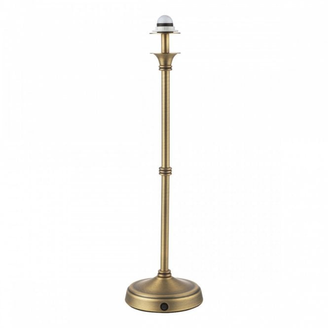 Dahl LED Rechargeable Table Lamp - Matte Antique Brass (Base Only)