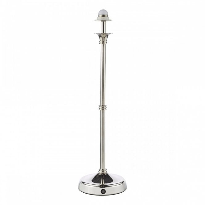 Dahl LED Rechargeable Table Lamp - Polished Nickel (Base Only)