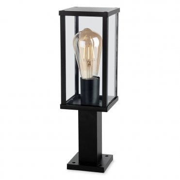 black boxed pillar light