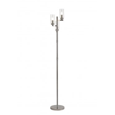 DARETTE 3 x E14 Floor Lamp Polished Nickel