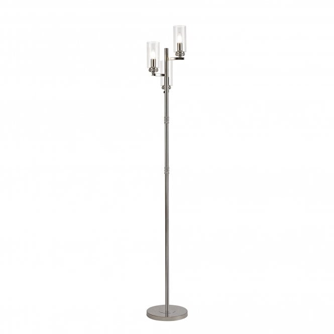 DARETTE 3 x E14 Floor Lamp Polished Nickel