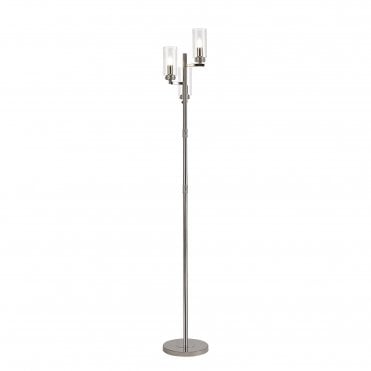 DARETTE 3 x E14 Floor Lamp Polished Nickel