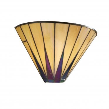 Tiffany Art Deco Wall Washer Wall Light