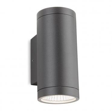 graphite exterior wall spotlight
