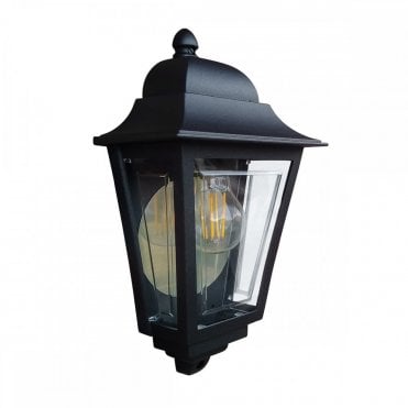Black exterior light