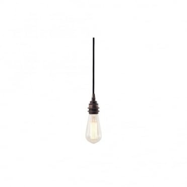 DILI - Round Braided Suspension Ceiling Pendant Light In Antique Silver