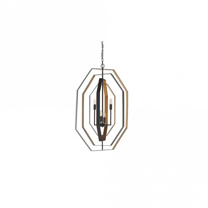 DIVERGENT Extra Large Geometric Frame Chandelier