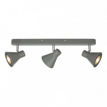 grey 3 light spotlight bar