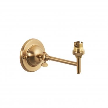 Dome Fold Wall Light - Brushed Aged Brass (Bracket Only)