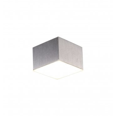 DOT 3000K Spotlight Plate 700lm Satin Aluminium