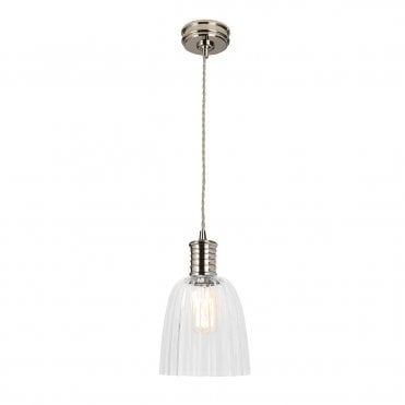 DOUILLE - Polished Nickel Ceiling Pendant