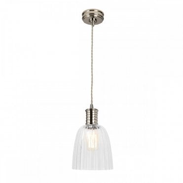 DOUILLE - Polished Nickel Ceiling Pendant