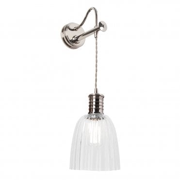 DOUILLE - Polished Nickel Wall Light