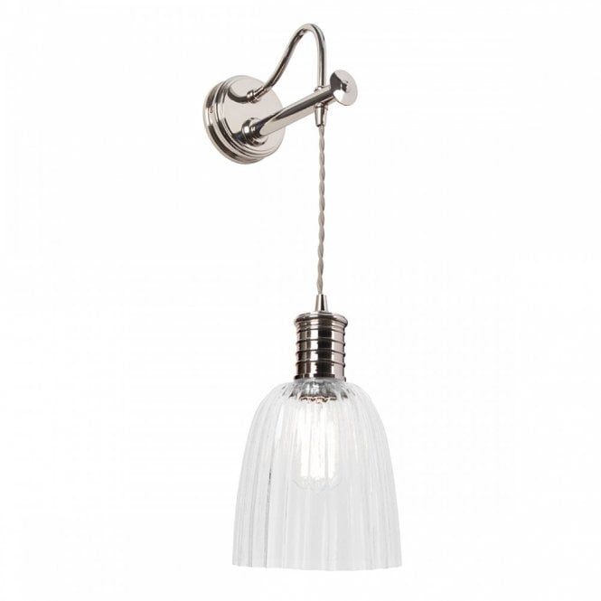 DOUILLE - Polished Nickel Wall Light