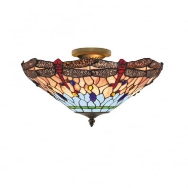16 Semi-Flush Uplighter