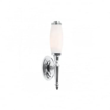 Bathroom 1 Light Wall Light in Chrome