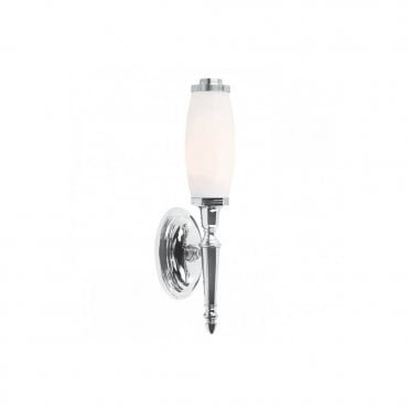 DRYDEN - Bathroom 1 Light Wall Light in Chrome