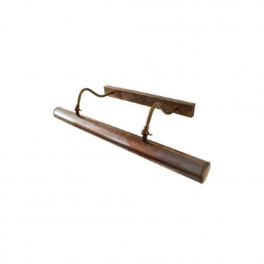 DUBLIN - 60.5Cm Solid Brass Picture Light In Antique Brass