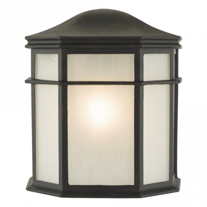 DULBECCO Exterior Wall Light Matte Black Aluminium