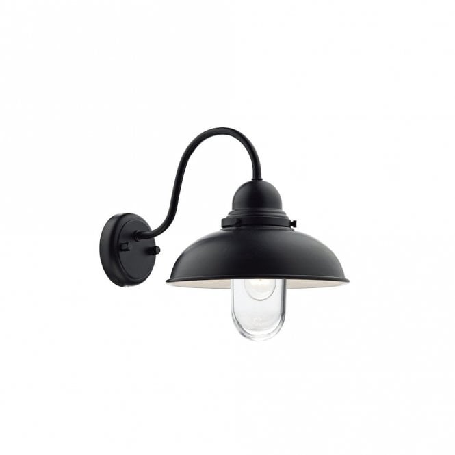 DYNAMO - Exterior 1 Light Wall Bracket Matt Black Ip44