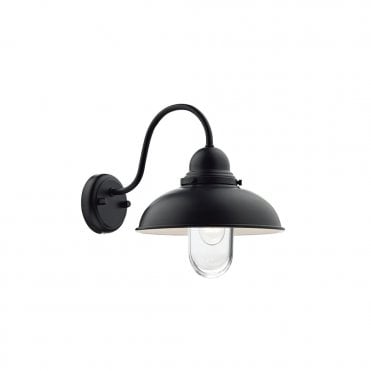 DYNAMO - Exterior 1 Light Wall Bracket Matt Black Ip44