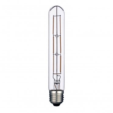 E27 LED DIM TUBE LAMP 6W 600LM 2700K CLEAR