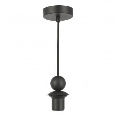 modern matt black ceiling light suspension kit 